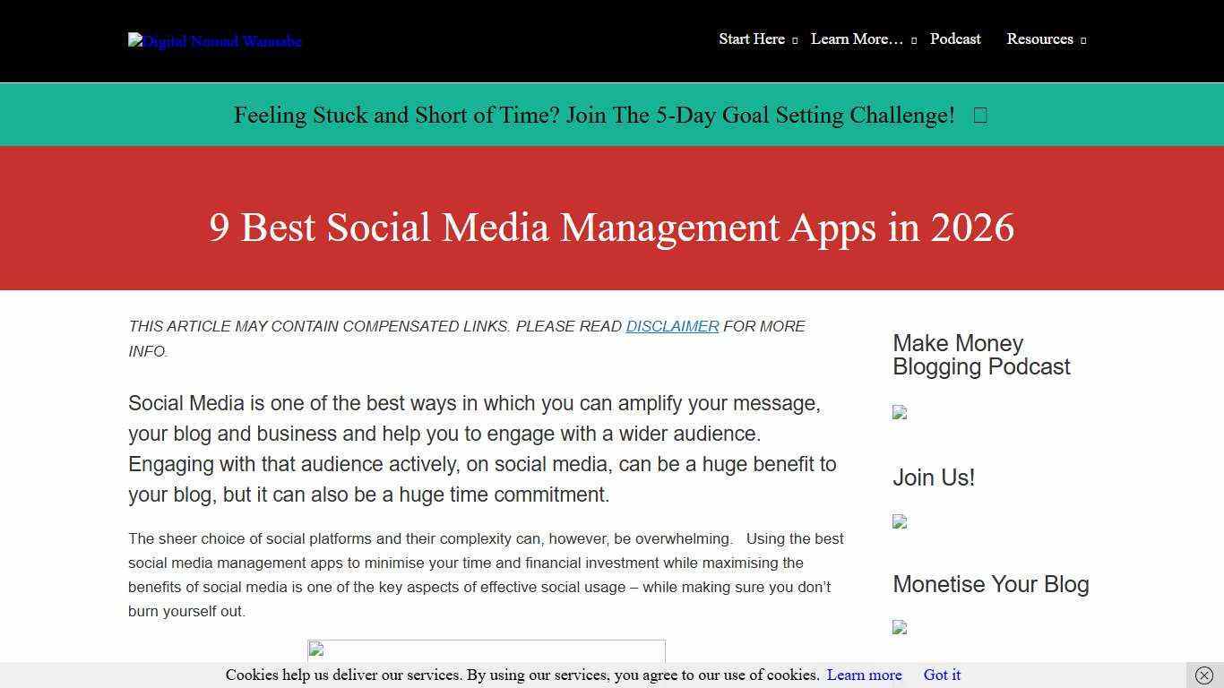 9 Best Social Media Management Apps in 2026 - Digital Nomad Wannabe
